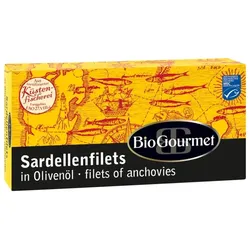 BioGourmet Sardellenfilet in Bio-Olivenöl