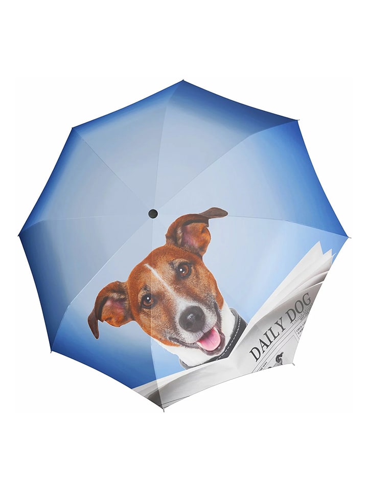 Doppler Stockschirm in Blau - onesize