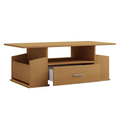 Holz Sofatisch Couchtisch Schublade Junata