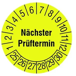 Cimco Werkzeuge Prüfplakette 182673