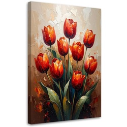 LEINWANDBILD Blumen 60x90cm