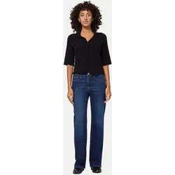 Wide-Fit Jeans Amelie Schwarz 25