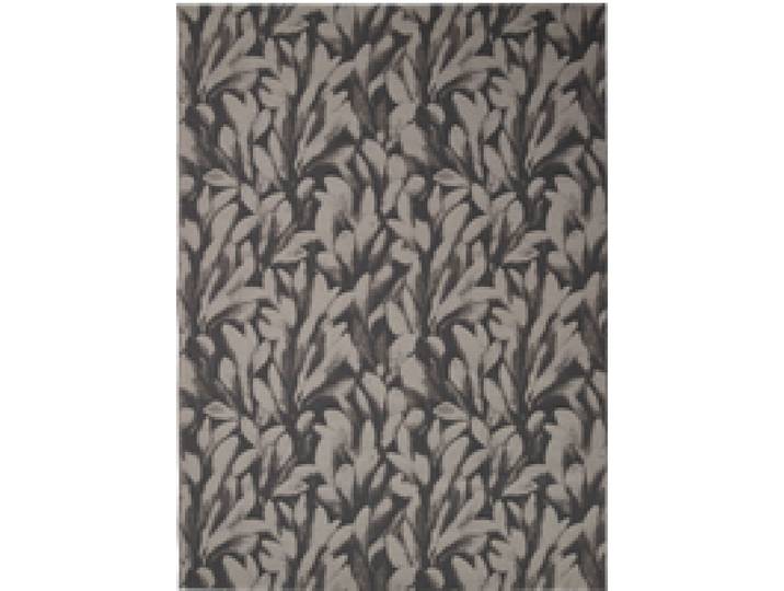 Tapis laine motif végétal Plantain