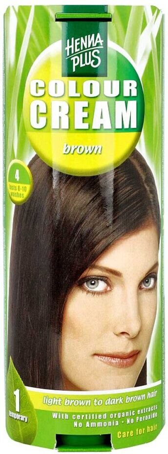Hennaplus Colour Cream Brown 4