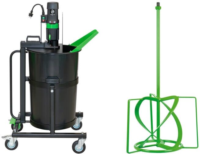 Set Eibenstock Mischstation FloorMix 2300 + Spezialrührquirl für FloorMix 2300
