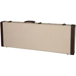 Gator Cases GW-JM-ELEC houten koffer voor elektrische gitaar (Gitarre), Instrumententasche + Koffer, Beige, Braun