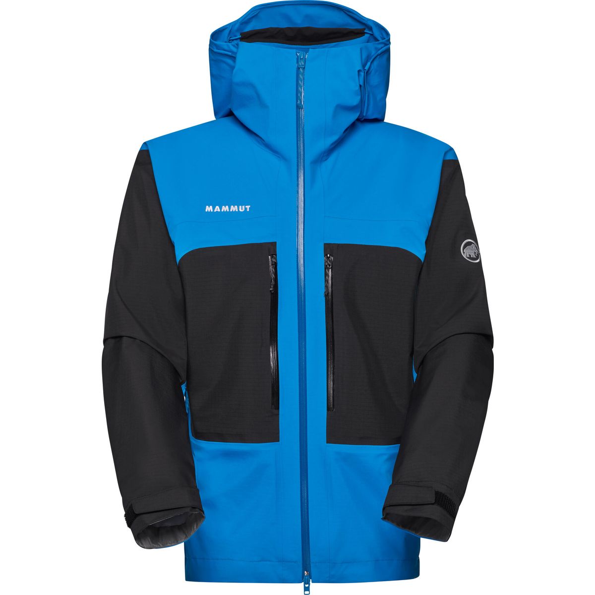 Mammut Taiss Hardshell Hooded Jacket Men glacier blue-black (50592) S 1010-31790-50592-113