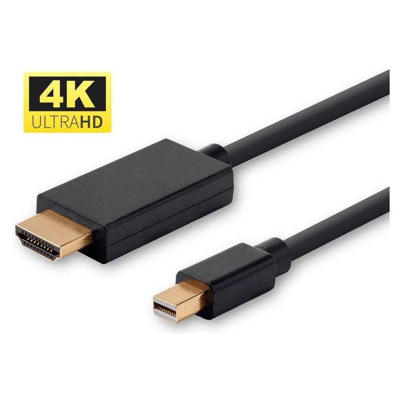 MicroConnect 4K Mini Displayport to HDMI (5 m) (MDPHDMI5B-4K)