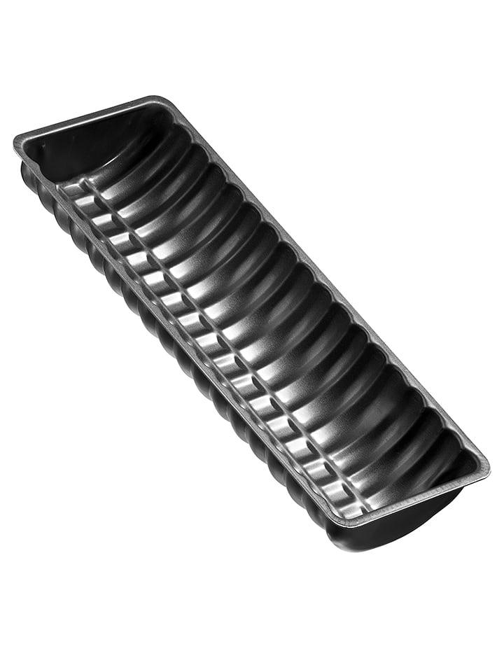 Zenker Rehrücken-/ Ciabattaform in Schwarz - (B)32 x (T)12,5 cm - onesize