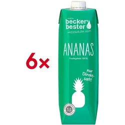 OTTO Office Saft »Ananas Direktsaft« 1,0 L 6 Stück