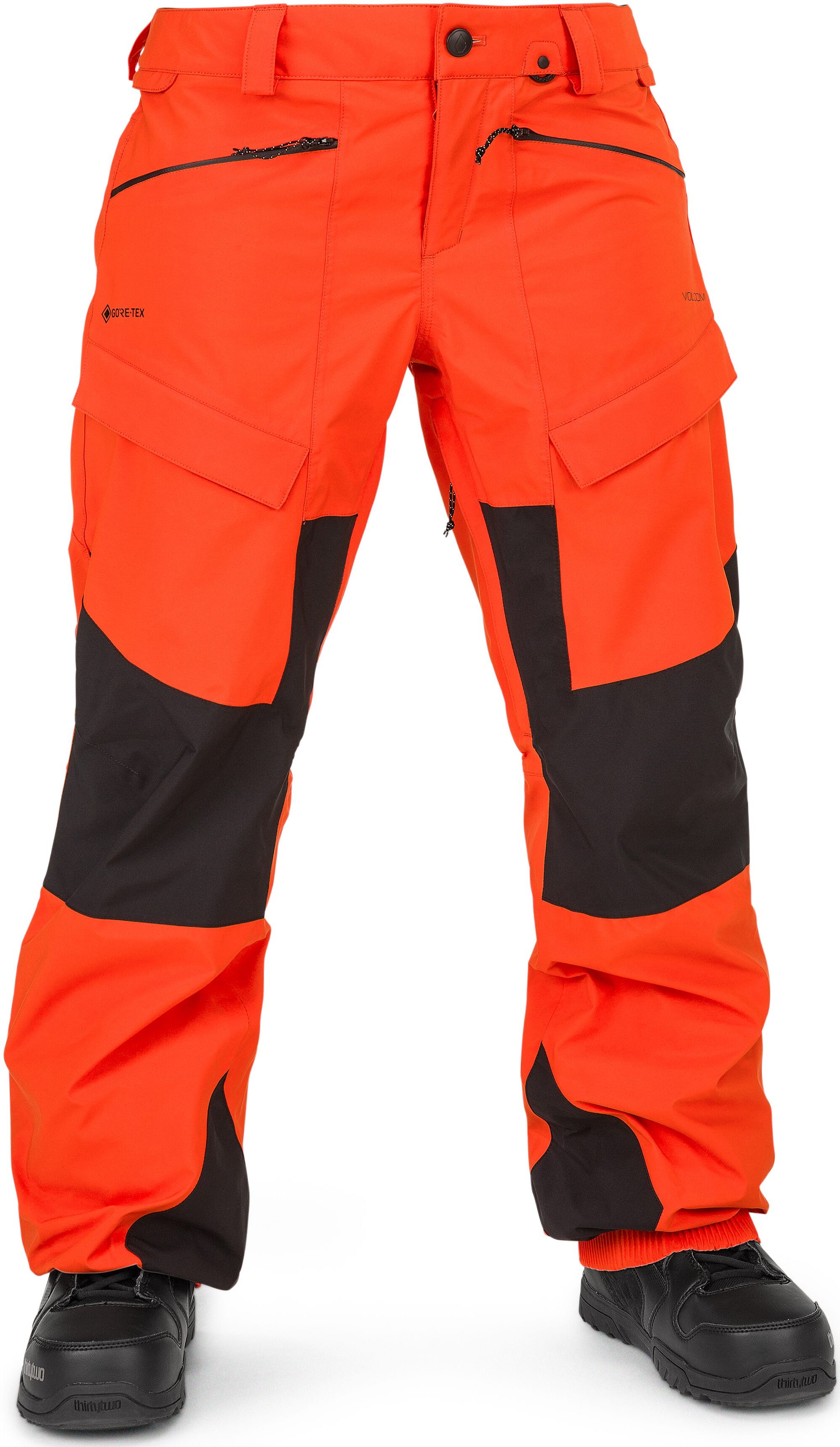 VOLCOM VCO AT STRETCH GORETEX  - ORANGE SHOCK - Woman