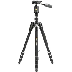 Vanguard VEO3T204ABP (Metall), Stativ, Schwarz