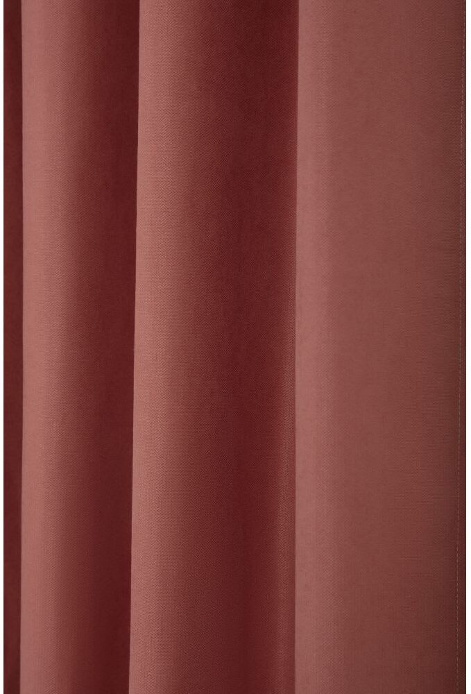 Moondream Rideau thermique galon fronceur rouge mc7005 130lx250h Rouge 250x1x130cm