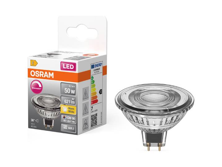LED Reflektor Mr16 dim 6,1W 927 Gu5.3 ww