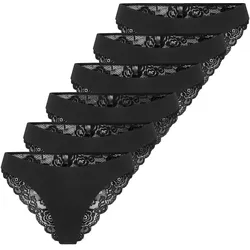 ONLCHLOE LACE BRAZIL 6P Damen Slip