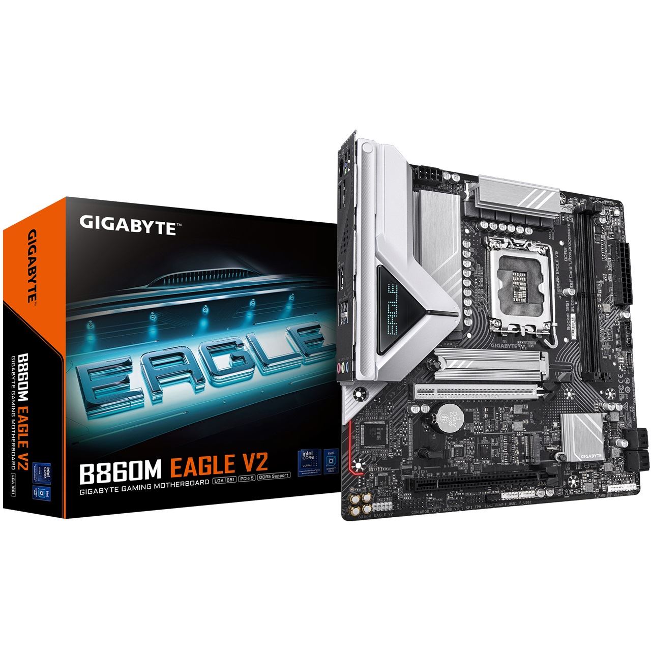 Gigabyte B860M Eagle V2 Intel B860 So.1851 DDR5 mATX Retail