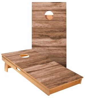 Skip's Garage Horizontal Barn Wood Cornhole Boards