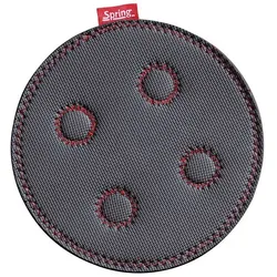 Spring Untersetzer Ø 21 cm Kunststoff Schwarz