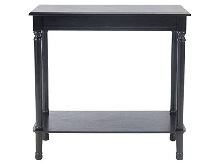 SAFAVIEH Modern Konsole aus Holz, Schwarz, 70 x 30 x 70 cm