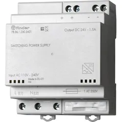 Finder, Systemstromversorgung, Schaltnetzteil 24 V 36 W