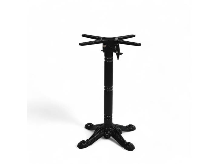 Pied de table pliable BISTROT - 4 branches - Noir