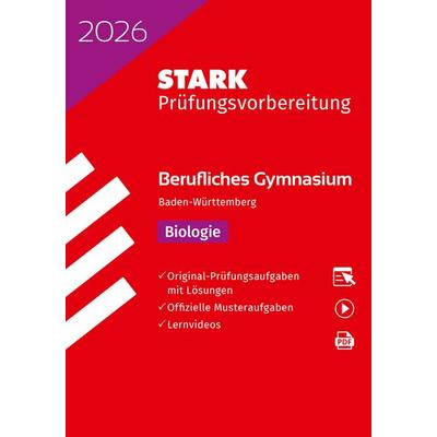 STARK Biologie - Abitur Berufliches Gymnasium 2026 BW - Prüfungsvorbereitung, Set von , Stark Verlag GmbH, 978-3-8490-6367-2