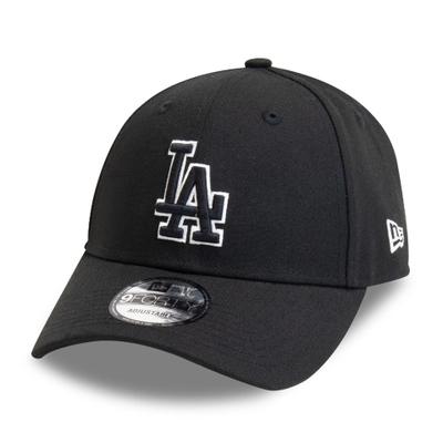 Baseball Cap NEW ERA, Herren, schwarz, Web, Microfaser, unifarben, Caps, mit festem Schirm