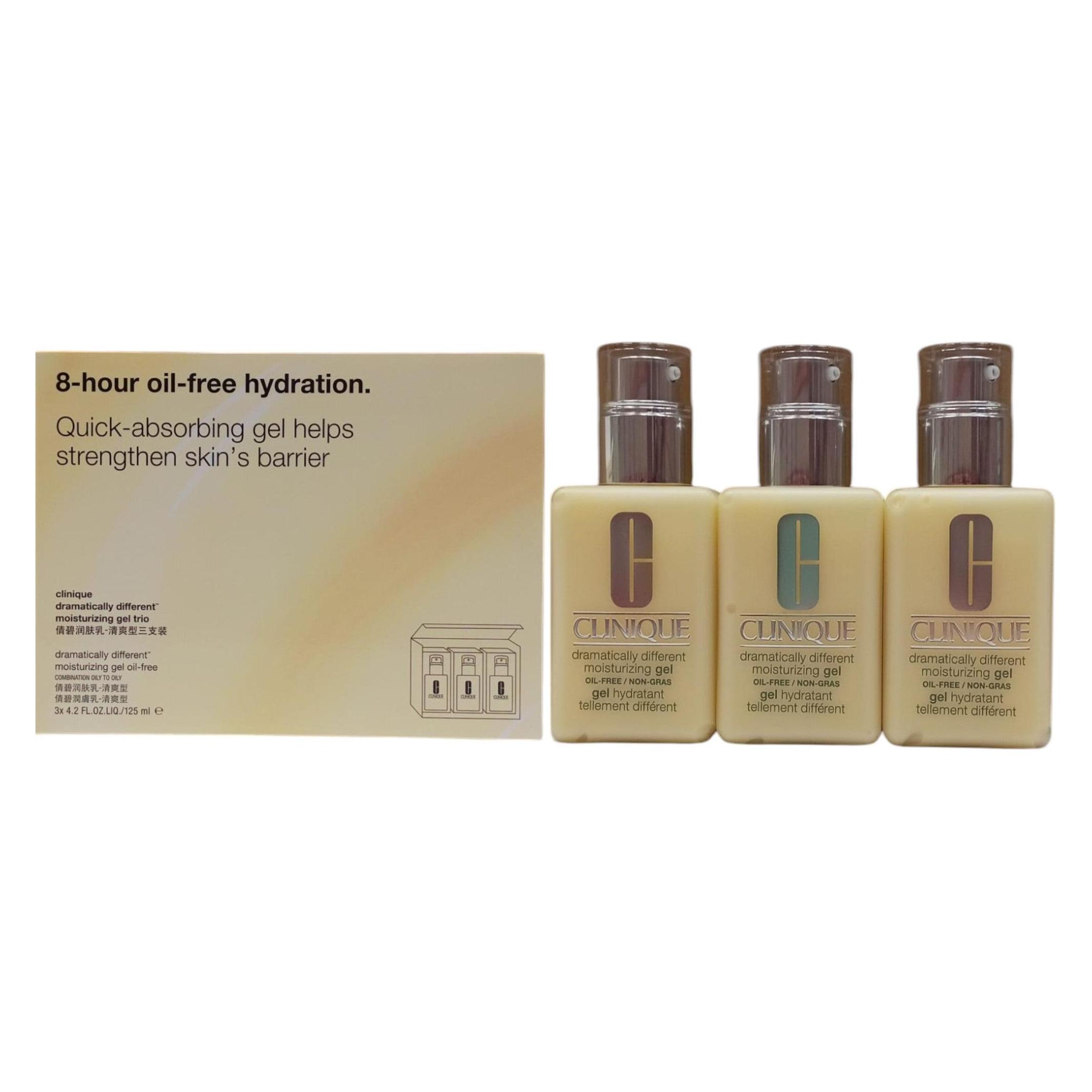 Clinique Set Trio,, Dramatically Different Face Care, Paraben-Free, Moistur (Gesichtspflege Set) (020714816407)