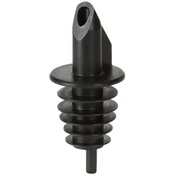 Ausgiesser - BILLY, Kunststoff, für 0,5 - 1,5 L Flaschen, mit 5 Lamellen, schwarz