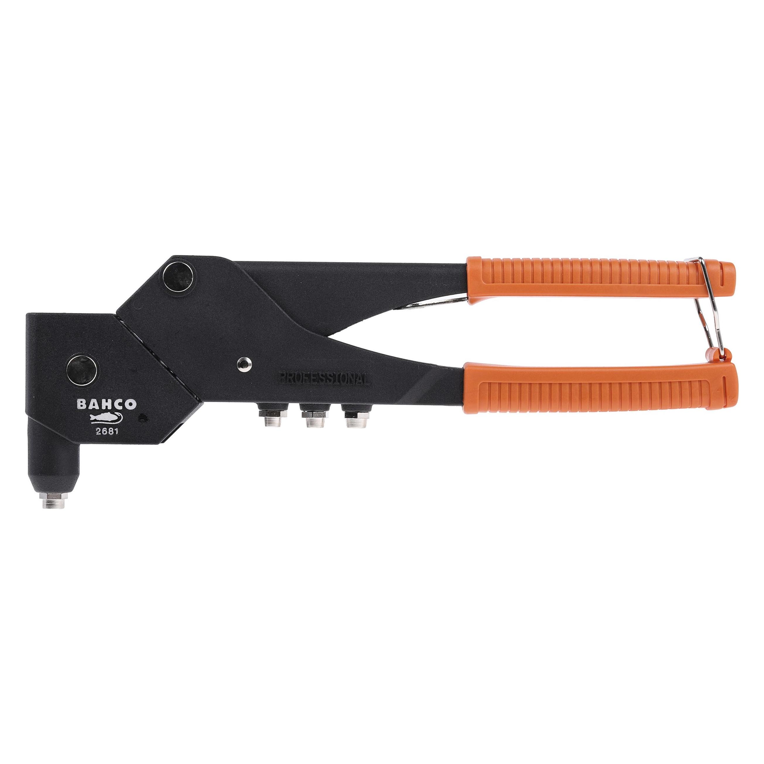 Bahco Handnietzange mit 360°-Gelenkkopf 285 mm (2.40 - 4.80 mm) (2681)