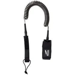 Indiana Coil Leash SUP Sicherheitsleine - schwarz