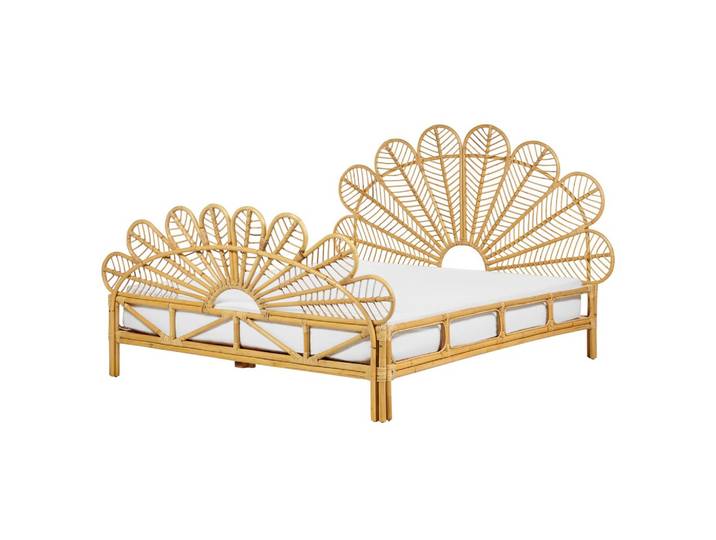 DOPPELBETT 160/200cm Heller Holzfarbton Florentine