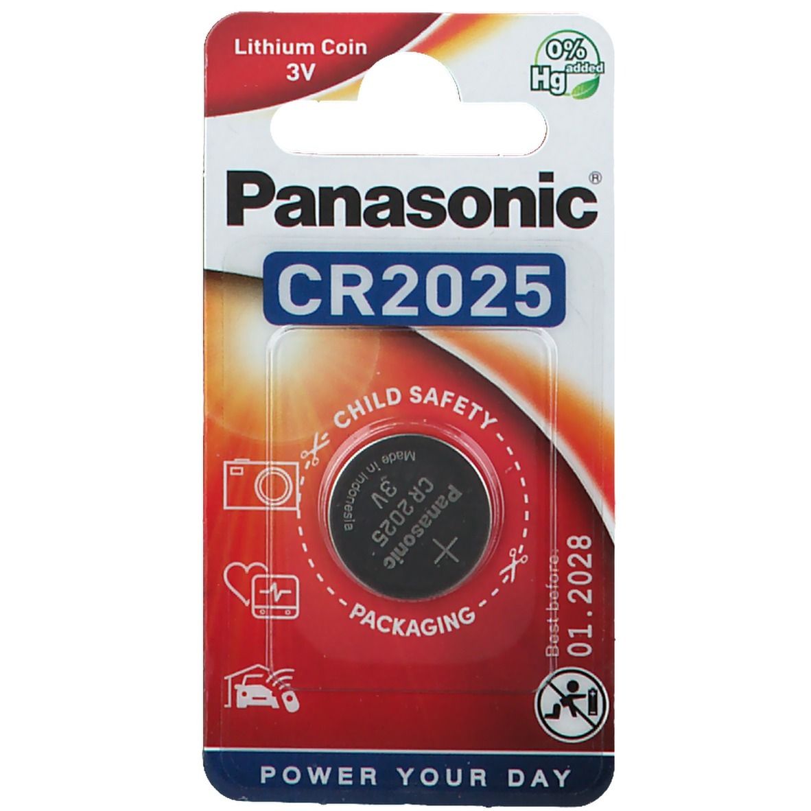 Batterien Lithium 3V CR 2025 1 St