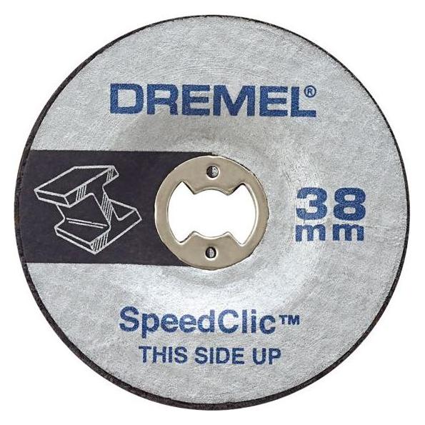 Dremel EZ SpeedClic Schleifscheibe Ø 38,0 mm (2 Stück) (SC541)