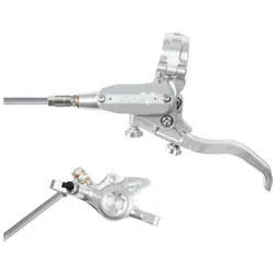HOPE Scheibenbremse EVO X2 | einzeln | silber/silber Hinterradbremse S