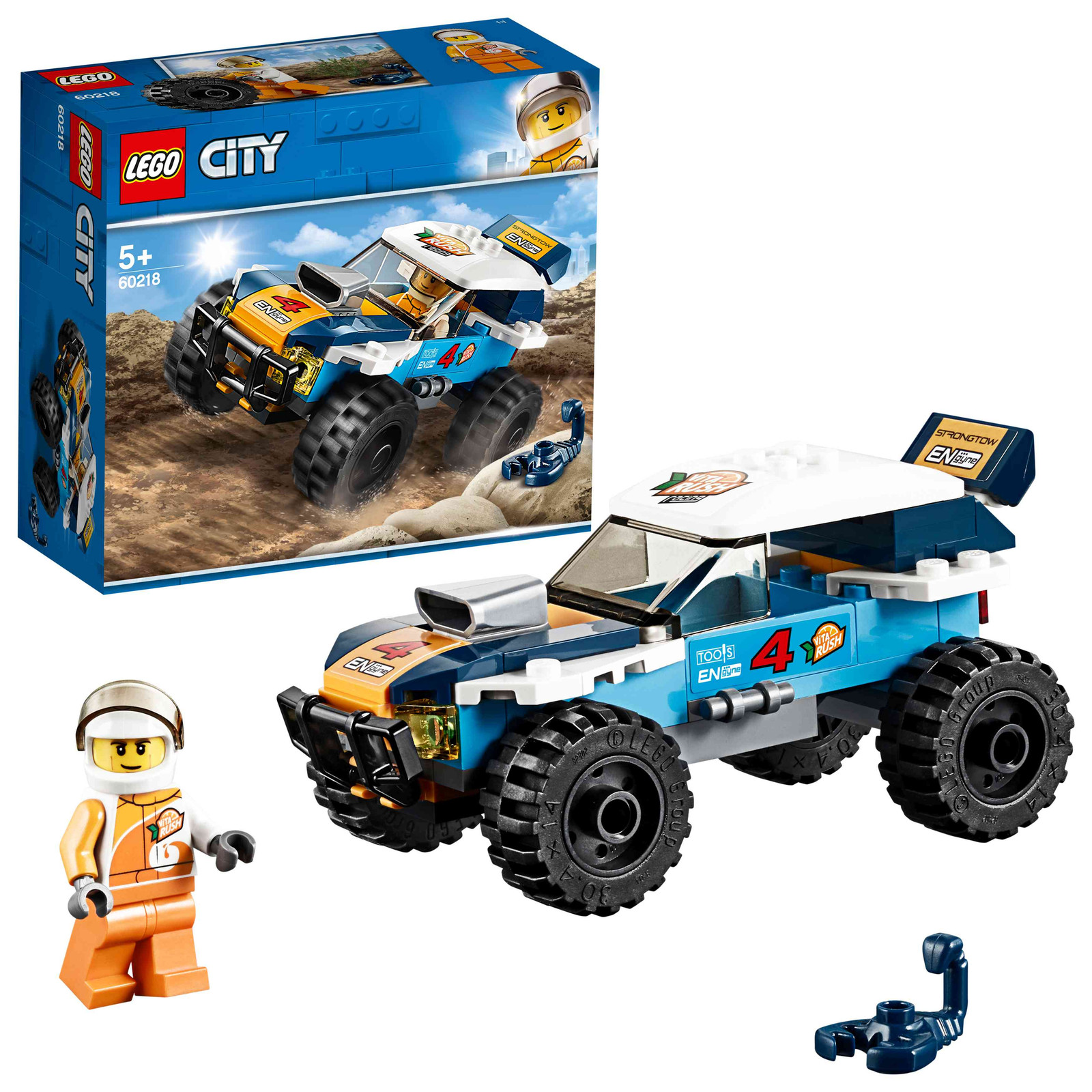 LEGO City Woestijnrallyauto 60218