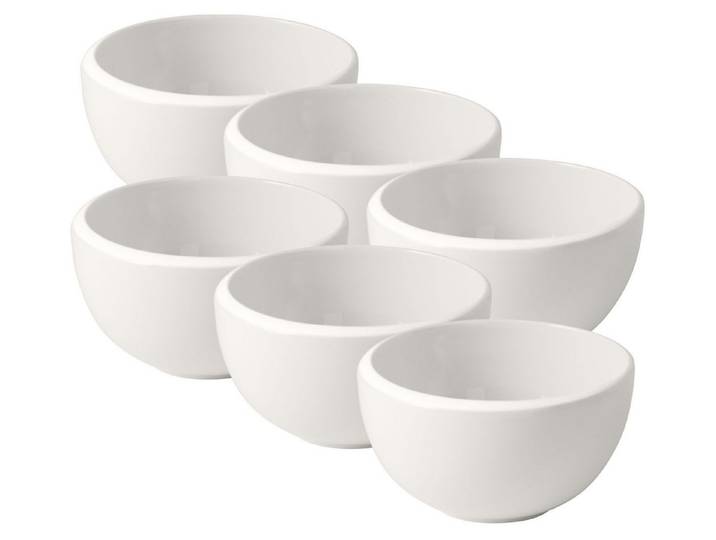 Villeroy & Boch Geschirr-Set NewMoon Kaffeeobertasse ohne Henkel 0,3 l Set6, Premium Porcelain
