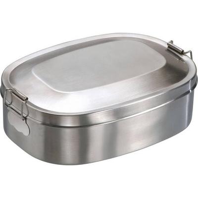 MATO interpräsent Break Brotzeitdose 0.45l Edelstahl Silber 4174
