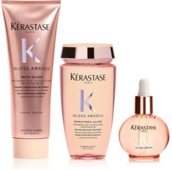 Kérastase Gloss Absolu formato poupança para cabelo brilhante e macio . Gloss Absolu