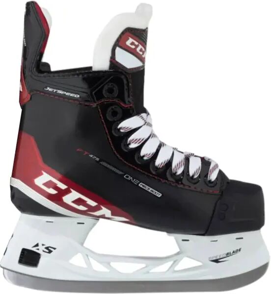 Eishockeyschuhe CCM Jetspeed FT475 Junior (Schwarz - 6D)