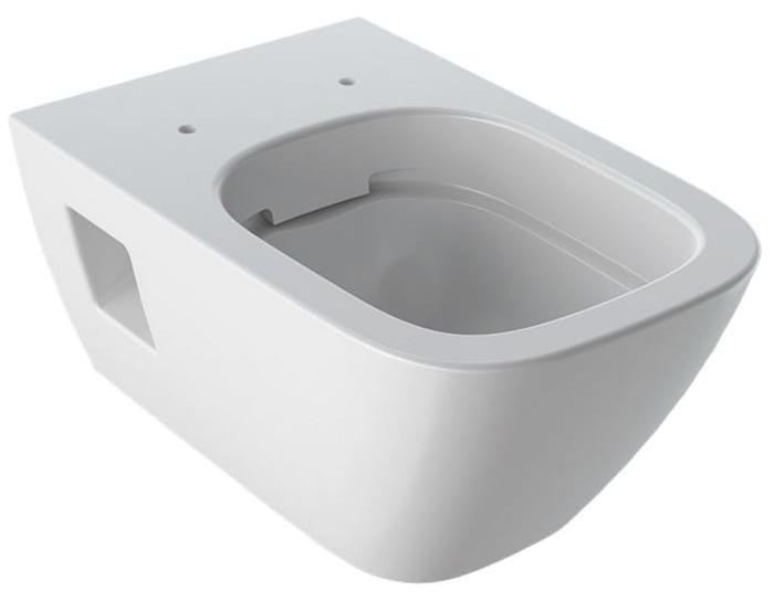 Geberit Renova Plan wandtoilet, diepspuitmodel, gedeeltelijk gesloten vorm, Rimfree