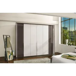 Musterring Kleiderschrank San Diego 300 x 216 cm Glas Weiß