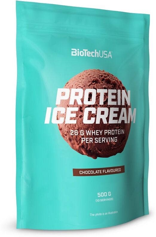 BiotechUSA Protein Ice Cream Strawberry 500 gr Chocolate