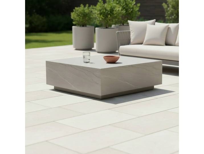 Loungetisch Colorado Faserbeton Grau