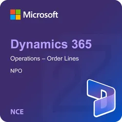 Microsoft Dynamics 365 Operations – Order Lines - NPO (NCE)