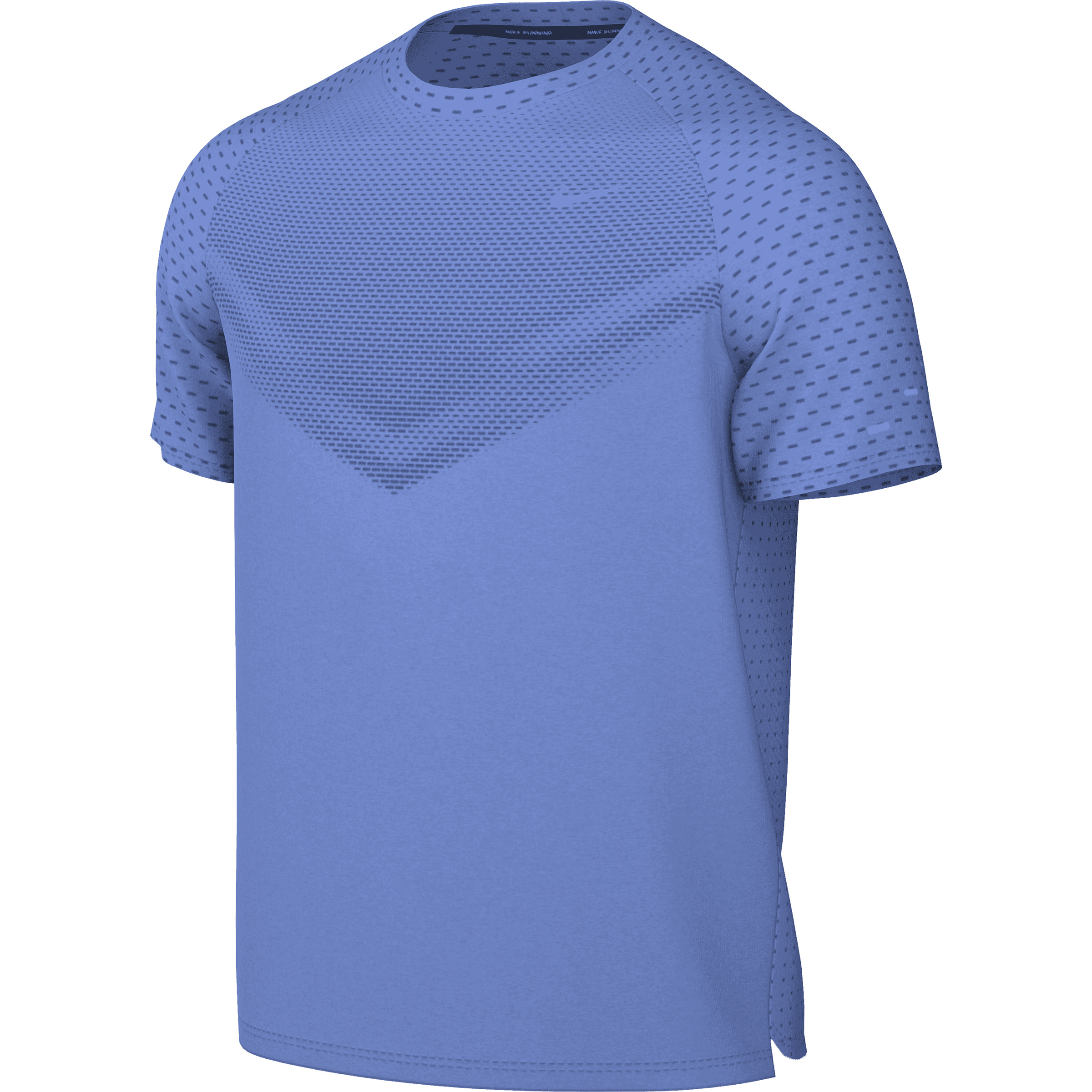 Nike Stride Herren Laufshirts blau Größe M Trailrunning | Laufen Elastisch