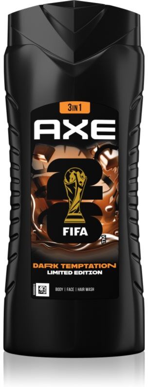 Axe Dark Temptation Duschgel für Gesicht, Körper und Haare 400 ml