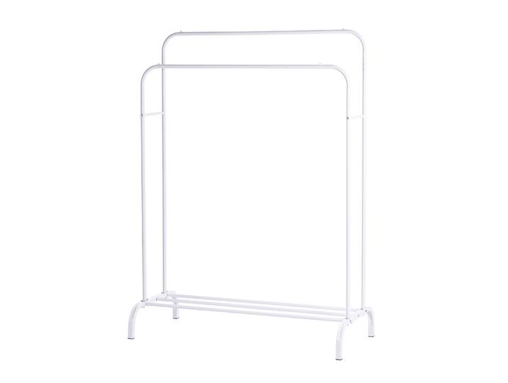 Kleiderständer 2 Stangen bis 40 kg weiss