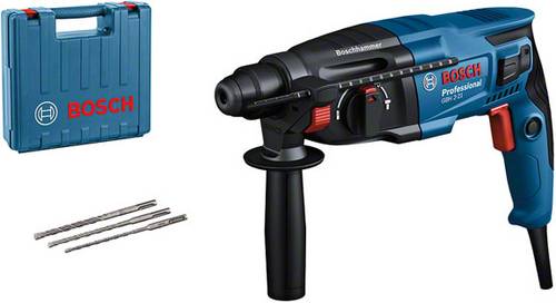 Bosch Professional GBH 2-21 SDS-Plus-Bohrhammer 230 V 720 W mit Zubehör, inkl. Koffer