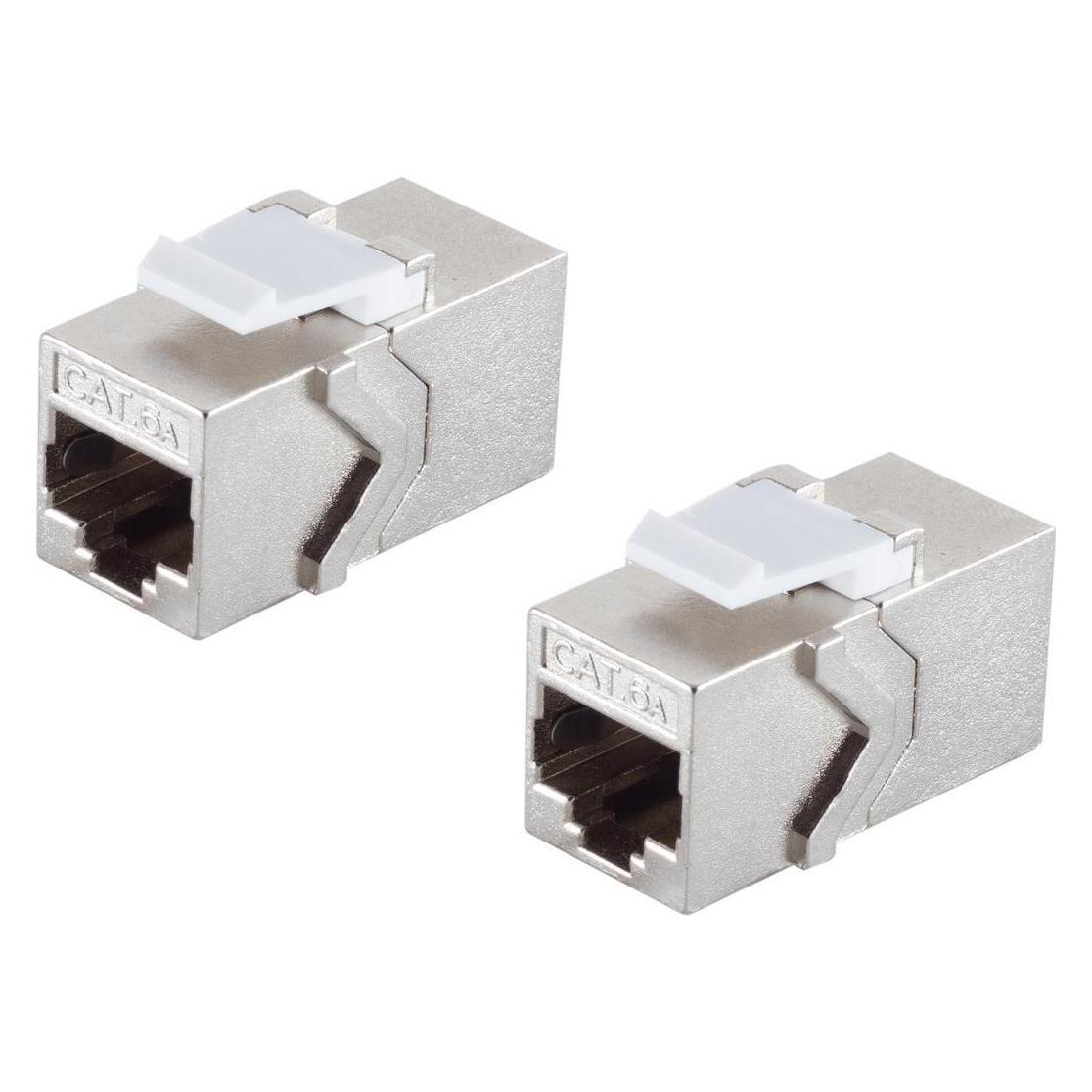 Shiverpeaks Keystone RJ45 Verbinder, CAT 6A, STP (Keystone Modul) (BS08-10003-2)